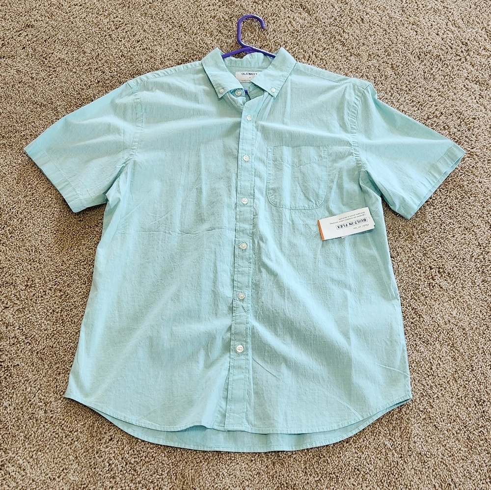 Tommy Hilfiger Men's Light Blue Shirt